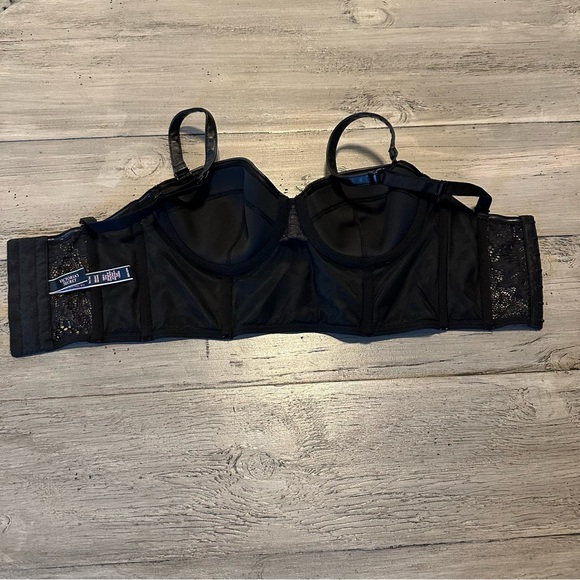 Victoria's Secret Black Bustier Bra - Picture 3 of 4
